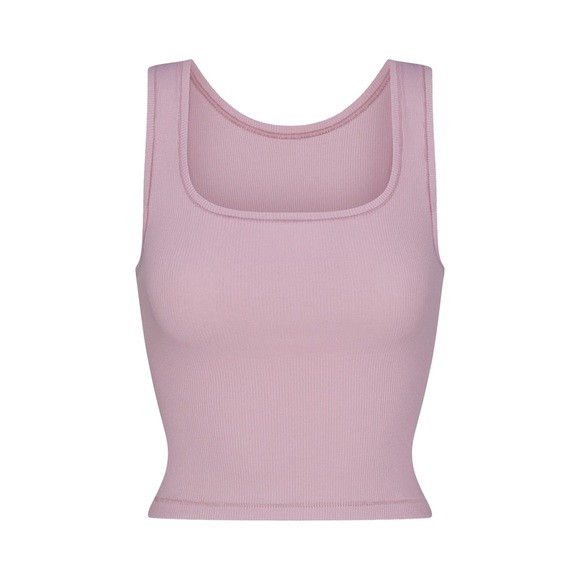 SKIMS Tops - SKIMS Cotton Rib Tank | Limited Edition Color | Dusk | M